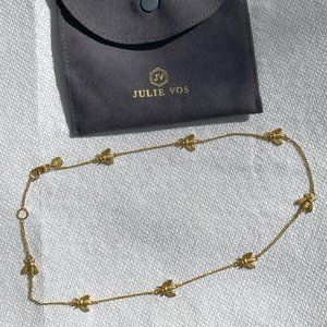 Julie Vos Bee Delicate Necklace